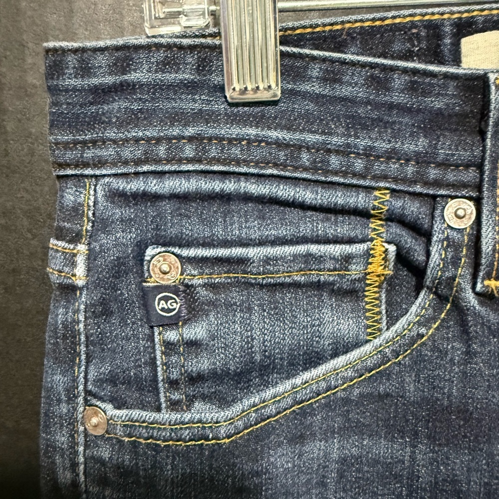 🍥AG Adriano Goldschmied Matchbox Slim Blue Jeans - Picture 8 of 16